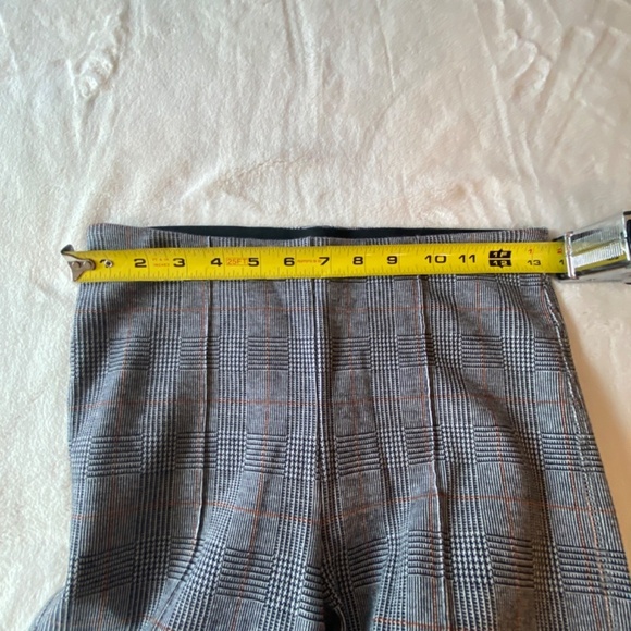 Anthropologie The Essential Crop Plaid Houndstooth Ankle Pants 16983 - Picture 8 of 16